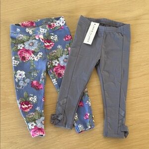 Janie and Jack Leggings Bundle 2T
